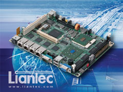 Liantec EMB-5842 : 5.25" Intel Pentium M Multiple Gbit Ethernet EmBoard