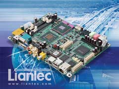 Liantec EMB-5930 : 5.25" Intel GME965 Core 2 Duo Mobile Express High Definition Multimedia EmBoard with Tiny-Bus Modular Extension Solution