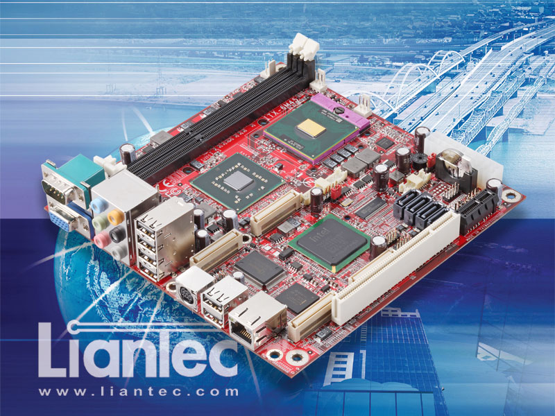 Liantec ITX-6M45 Mini-ITX Intel GM45 Penryn Core 2 Duo / Quad Mobile Express EmBoard with Embedded Tiny-Bus Modular Extension Solution