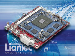 Liantec TBM-1610 : Tiny-Bus x16 PCIe MXM Type-I/II Graphics Extension Module