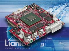 Liantec TBM-16AM56 : Tiny-Bus x16 PCIe ATi M56 Mobile Grapgics Module