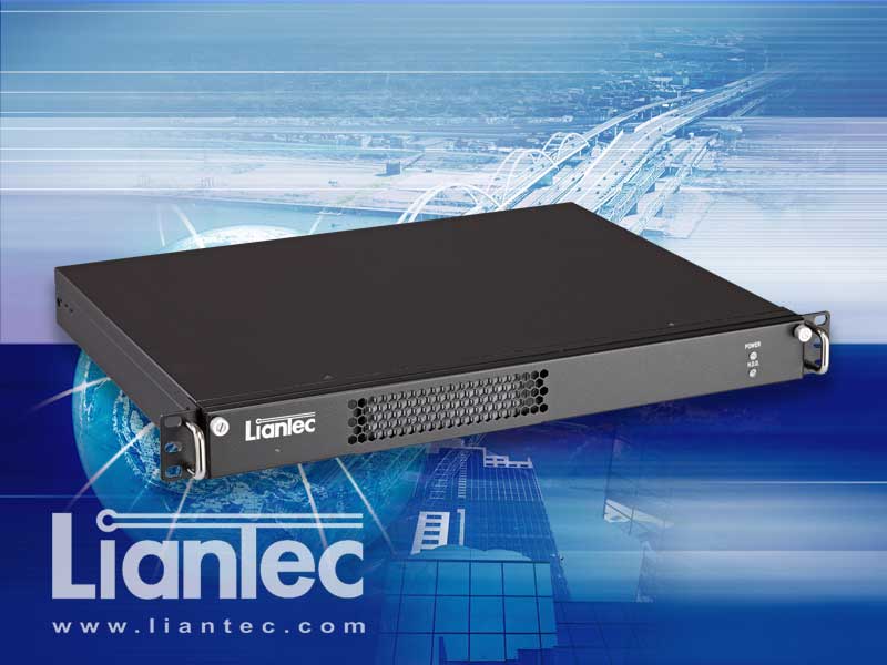 Liantec R1X Industrial 1U 19-inch Rackmount Mini-ITX Barebone Solution Supports Tiny-Bus 1U / 2-Slot PCIe / PCI Expansion Solution