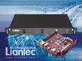 Liantec R1X-6M45 series Industrial 1U 2-slot Mini-ITX Barebone Solution with Tiny-Bus Modular Extension Solution