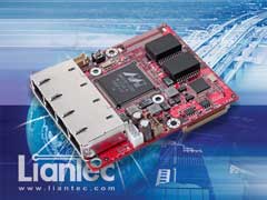 Liantec TBM-1430 Tiny-Bus PCIe  Gbit Ethernet Switch Module