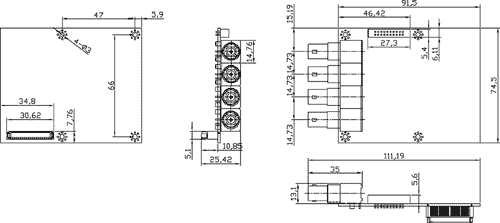 TBM-1420 Mechanical Drawing