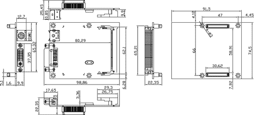 TBM-15VB301 Mechanical Drawing